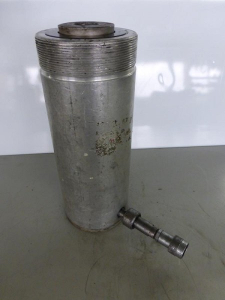 Einfachwirkender Leichtmetallzylinder mit Federrückzug, Hydraulikstempel, Hydraulikzylinder, Lukaszy