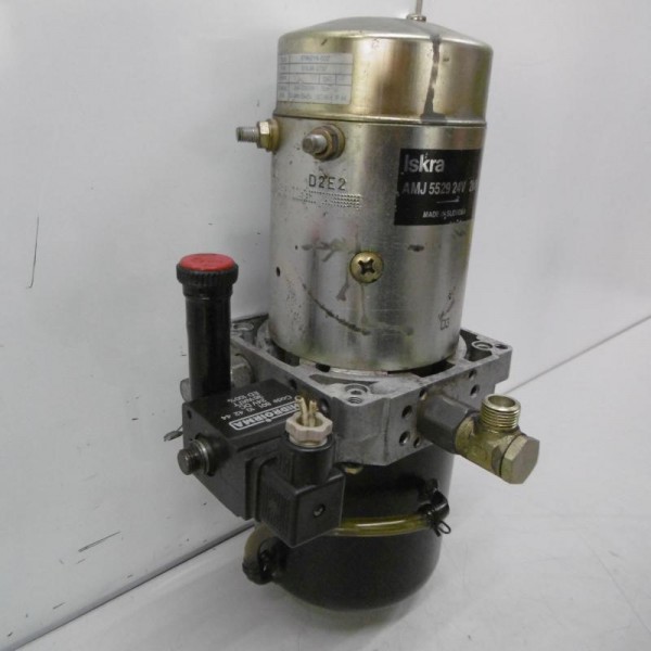 Kompakt Hydraulikpumpe mit Elektromotor, Hydraulikaggregat, Pumpenaggregat für Stapler, Gabelstaple
