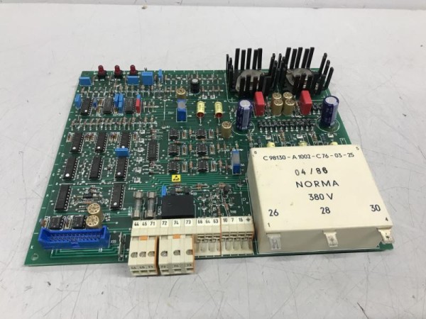Platine, Circuit Drive Board, Servosteuerkarte Simoreg Board, Interface Karte