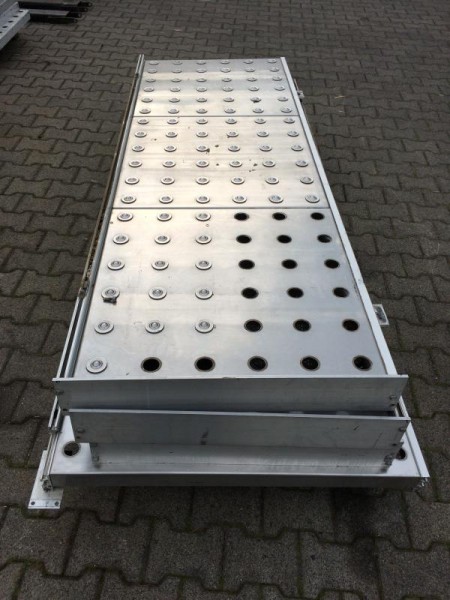 Kugelrollentisch für Rollenbahnbreite 700/920 mm, Kugeltisch zum Transport von Stückgütern, mit Kuge